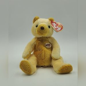 Ty Beanie Baby - CORNBREAD the Bear (Cracker Barrel Exclusive) MWMTs